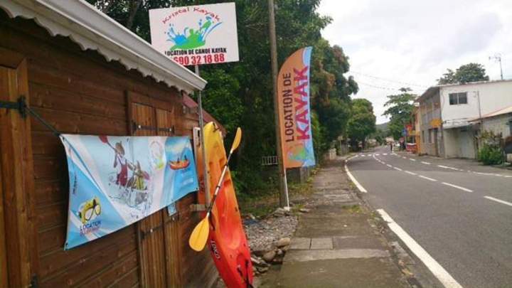 Entreprise de location de canoe Bouillante